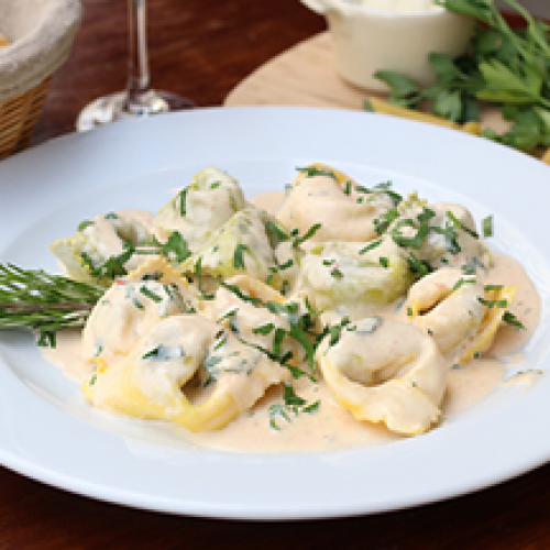 Ravioli à la ricotta et aux épinards