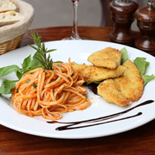Escalope de poulet à la milanaise