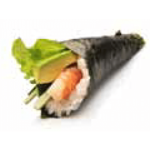 Temaki crevette avocat x1
