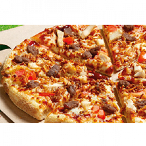 BBQ Burger Medium - Mozza Crust (Nouveau)