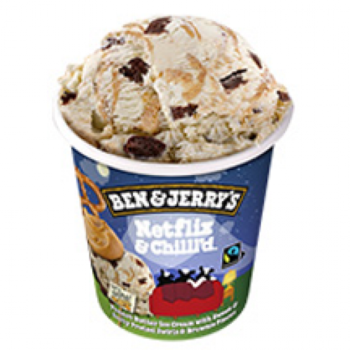 Ben & Jerry's Netflix & Chilll'd 465 ml (Nouveau)