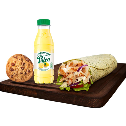 Menu Signature Wrap Poulet(3) Caesar