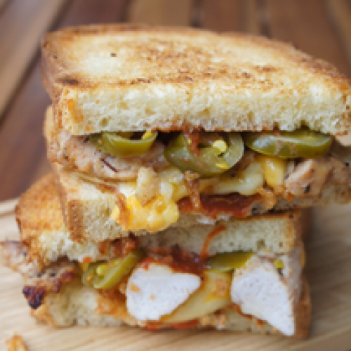 Le Grilled Cheese Texas Poulet