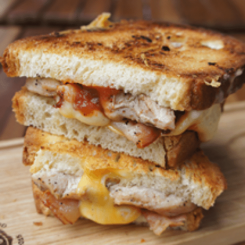 Le Grilled Cheese London BBC Poulet