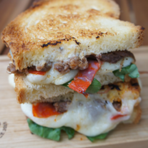 Le Grilled Cheese Maroilles Boeuf