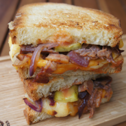 Le Grilled Cheese Vegas Boeuf XL