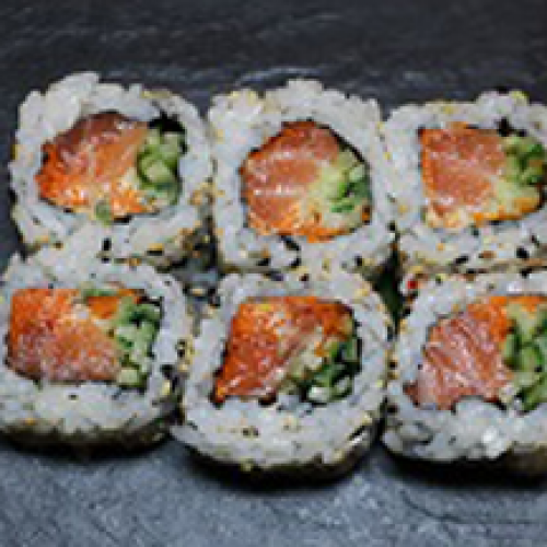 Califor-Mi Saumon Concombre Spicy Masago x6