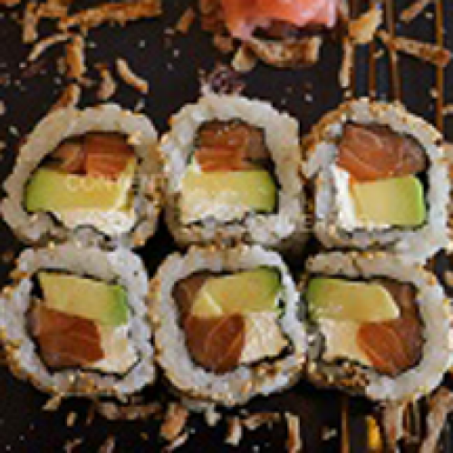 Cali-Crispy Saumon Avocat Cheese x6