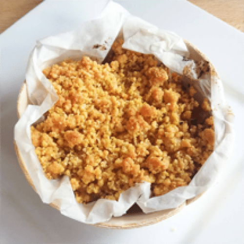 Crumble d'Aubergines