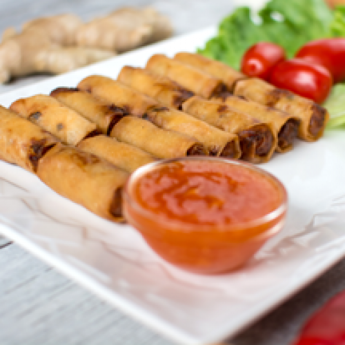 Rouleaux de crevettes exotiques x10