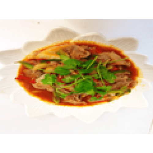 Boeuf sauté au basilic