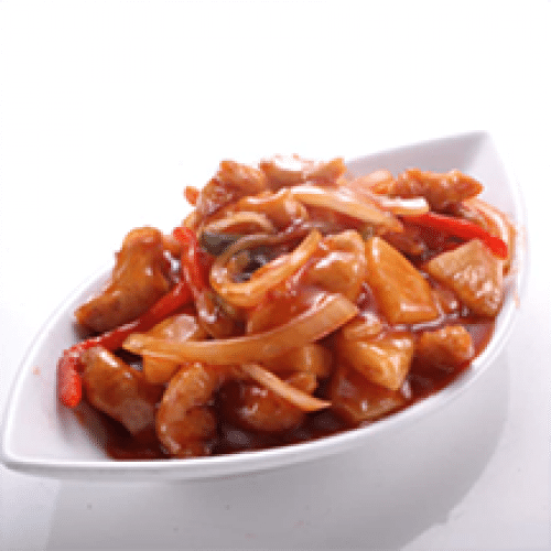 90 - Beignets de Poulet Sauce Aigre-Douce