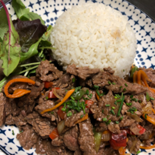 Menu Donburi de Boeuf