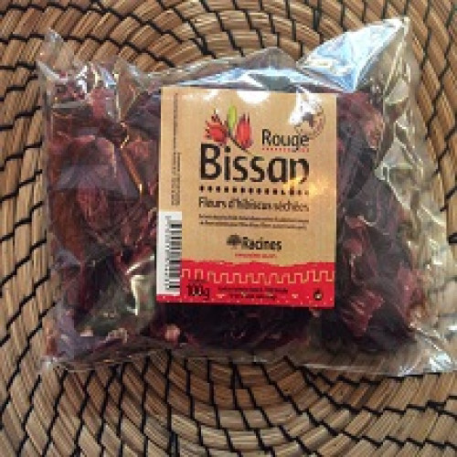 Fleurs d'Hibiscus Séchées (Rouges) Sachet 100g