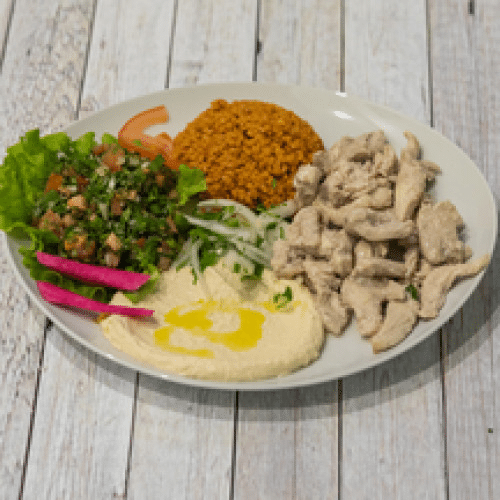 Assiette Chawarma Poulet