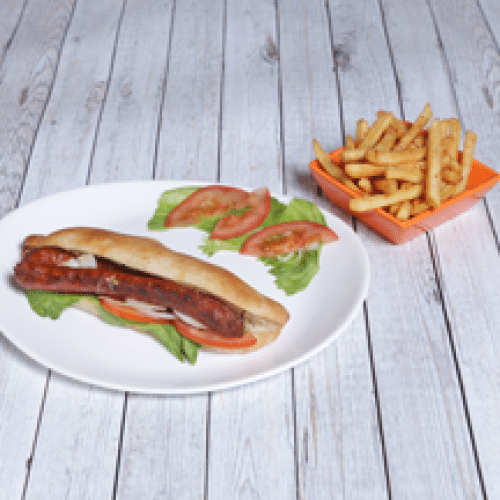 Menu Sandwich Merguez