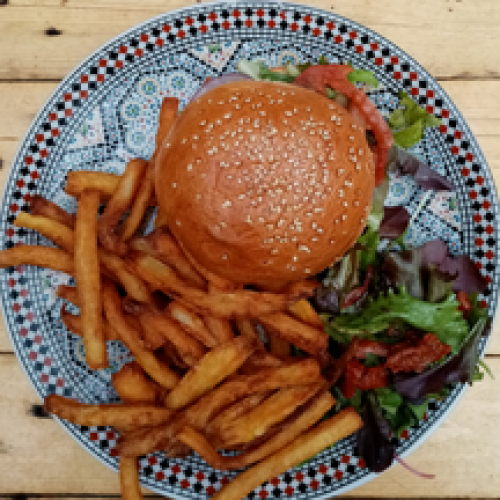 Burger BBQ menu