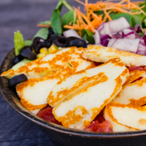 Salade - Halloumi (Fromage Chypriote Grillé)