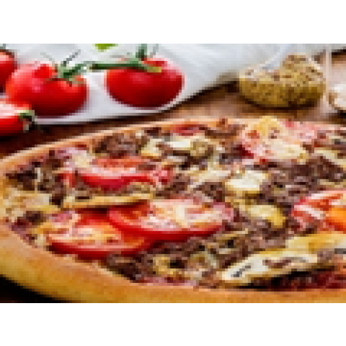 French burger full of cheese maxi