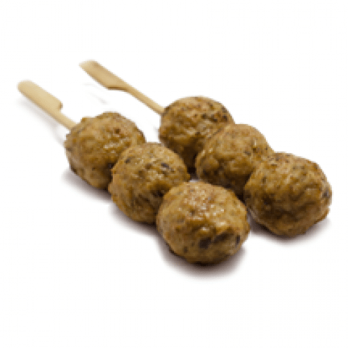 Brochettes de Boulettes de Poulet x2