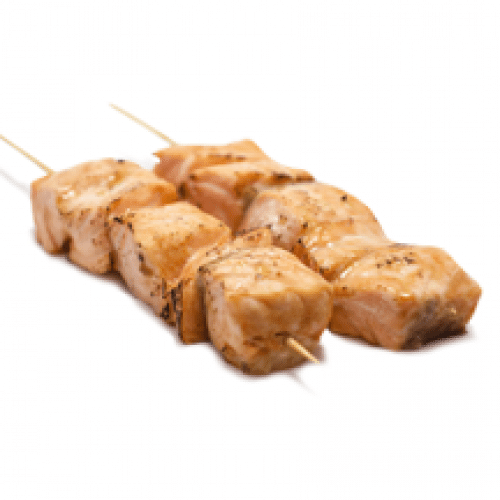 Brochettes de Saumon x2