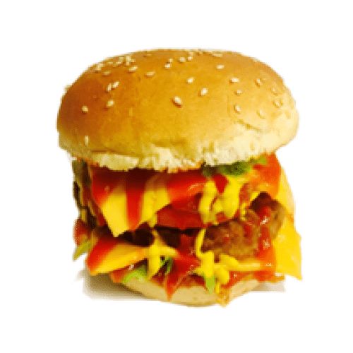 Bagel Cheeseburger
