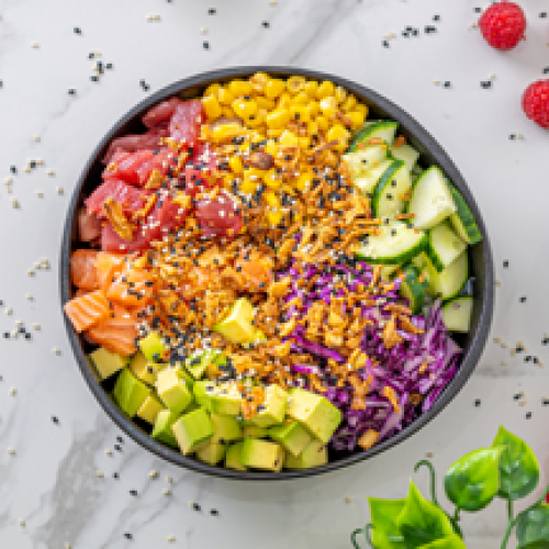 Poké Thon et Saumon Grand