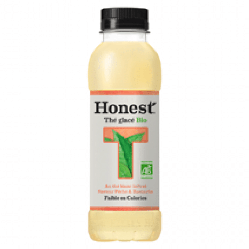 Honest Thé Glacé bio saveur pêche & romarin 37,5 cl