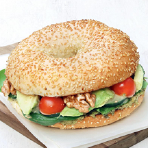 Menu Bagel Mythique Vegan
