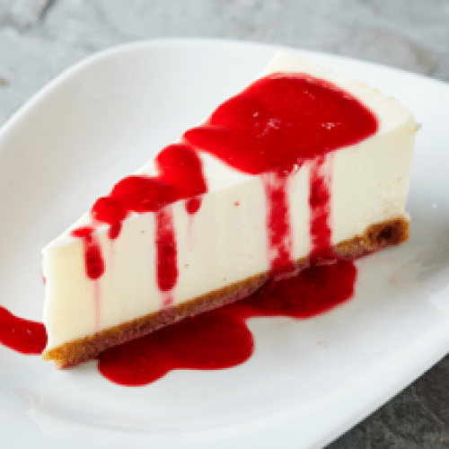 Cheesecake New York Coulis de Framboise