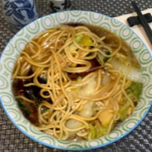 Soupe de Nouilles Crevettes
