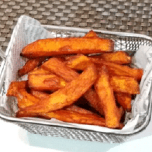 Frites de Patates Douces Maison