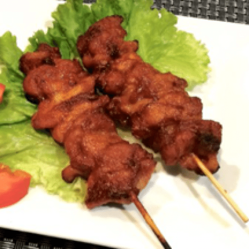 Brochette de Poulet au Saté x2
