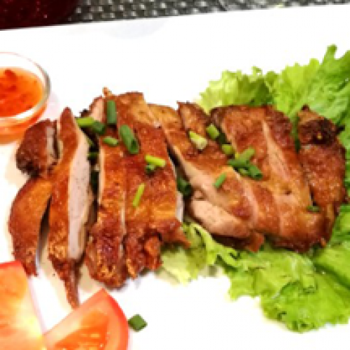 Poulet Croustillant à la Citronnelle