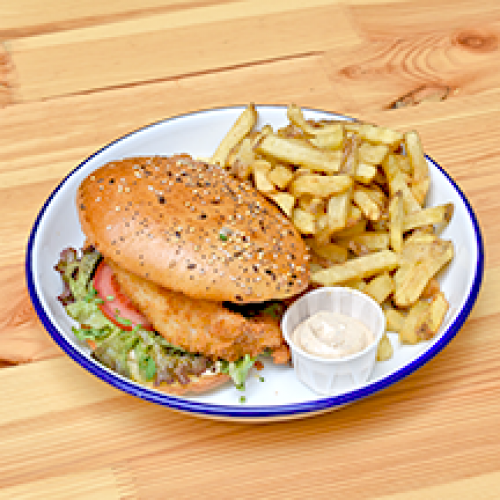 Crunchy Fish Burger
