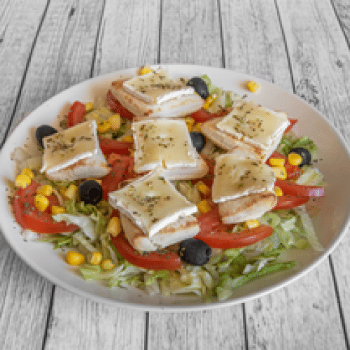 Salade chèvre chaud