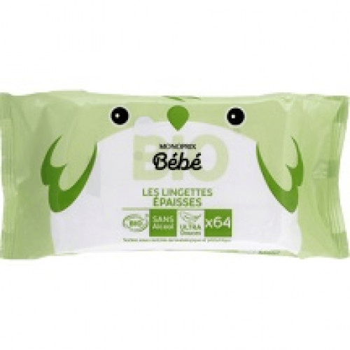 Linguettes bébé x64 Monoprix Bébé BIO