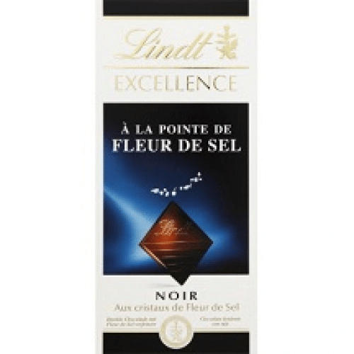 Tablette de Chocolat Noir Fleur de Sel Lindt 100g