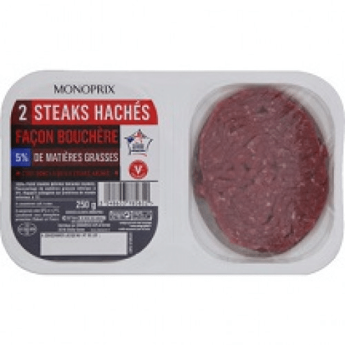 Steack Haché Monoprix 2x250g