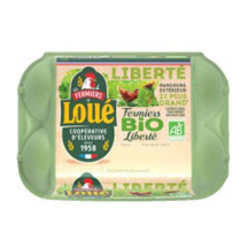 6 Oeufs Moyens Loué BIO