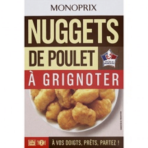 Nuggets de Poulet Monoprix 200g