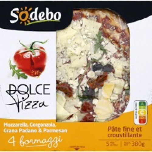 Dolce Pizza 4 fromages Sodebo 380g