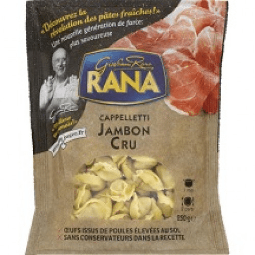 Cappeletti Jambon cru Rana 250g