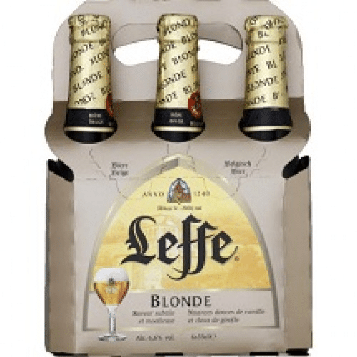 Pack de 6 Leffe Blonde 33cl