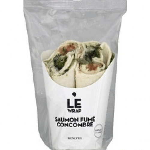 Wrap Saumon Fumé Concombre 210g