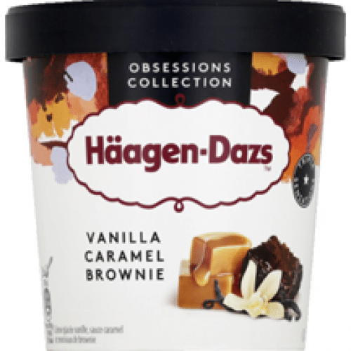 Vanille Caramel Brownie Haagen Dazs 386g