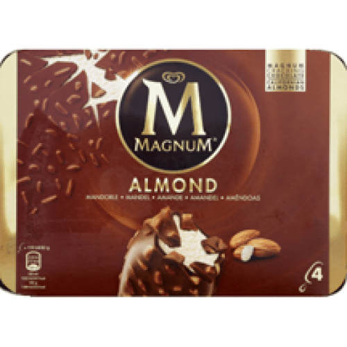 4 Bâtonnets Amande Magnum 328g