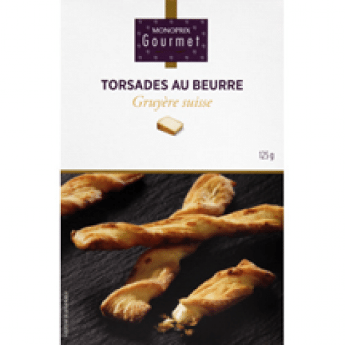 Torsades Fromage Monoprix Gourmet 125g
