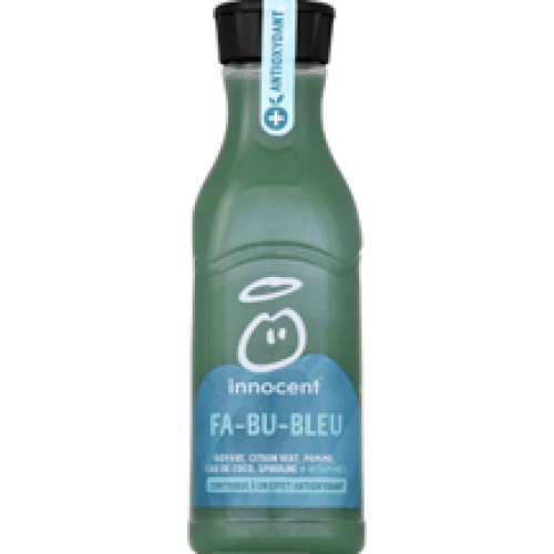 Smothie Goyave Citron Vert Eau de coco Spiruline 75cl