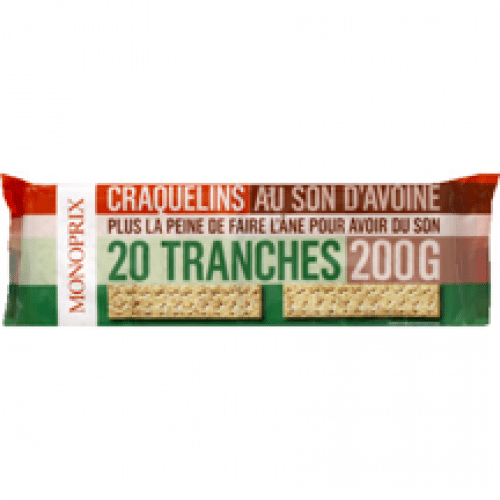 Craquelins Monoprix 200g